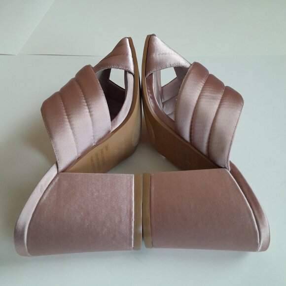 Steven by Steve Madden Zada Satin Mule Size 7 Color Brown - Picture 5 of 14